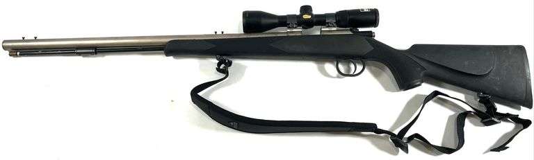 Traditions Lighting Bolt-Action .50 Cal Black Powder Rifle + Nixon Omega Long Range Hunting Reticle 
