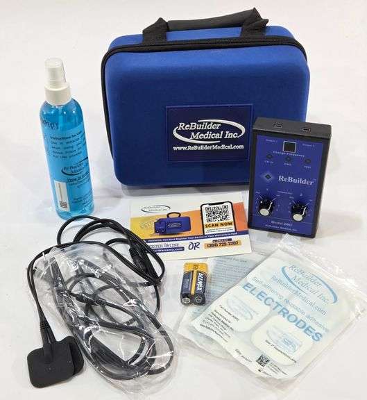 Rebolder ReBuilder Medical Device Model 2407 w Accessories & Case - Black And ...