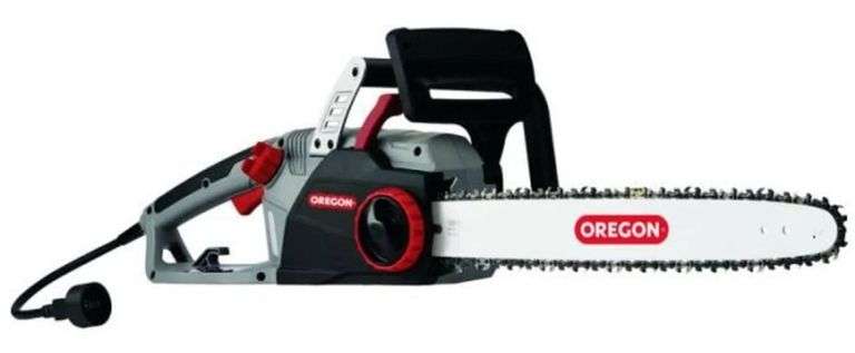 New OREGON CS1500 15-AMP Self-Sharpening Electric Chainsaw - Black And ...