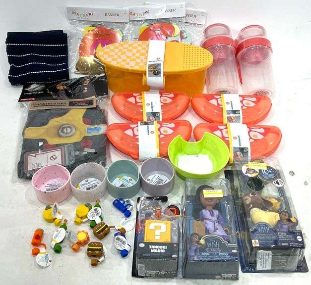 New Food Containers / Toys / Ghostbusters Costume / Straw Covers ...