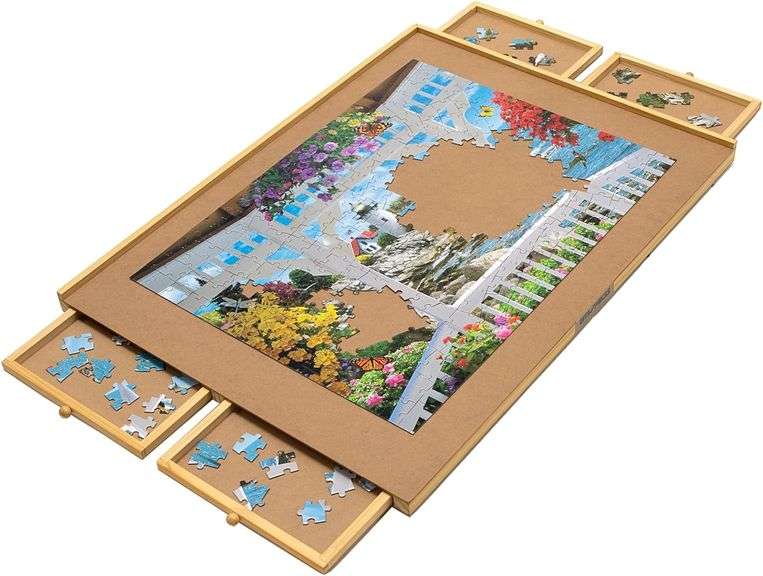 Bits And Pieces Puzzle 4 In 1 Da 300 Pezzi Per Adulti, Alan Giana Collection, Pezzi Fustellati Unici, Cartone Riciclato, Misura 40,6x50,8 Cm - 2