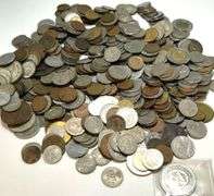 Big Bag of Foreign Coins, Plus Foreign Currency