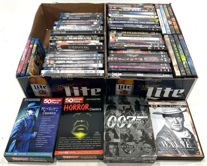 Big Collection of DVD Movies & Shows - 007 / Horror / Mystery’s / John ...