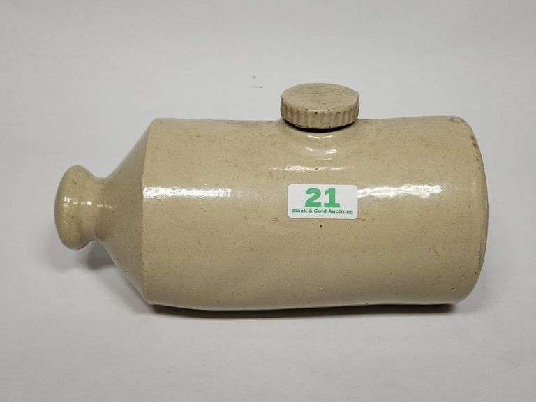 Vintage Stoneware Foot Warner/Bed Warmer