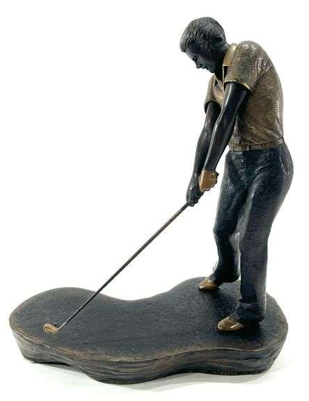 1989 Don Wiegand Bronze Golfer