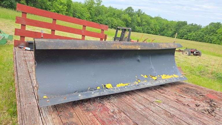 7'4" Snowbear snow plow truck blade