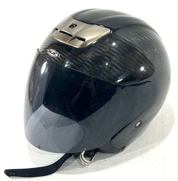 HJC Black XL Motorcycle Helmet