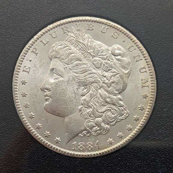 1884-CC Morgan Dollar in GSA Holder, Uncirculated!
