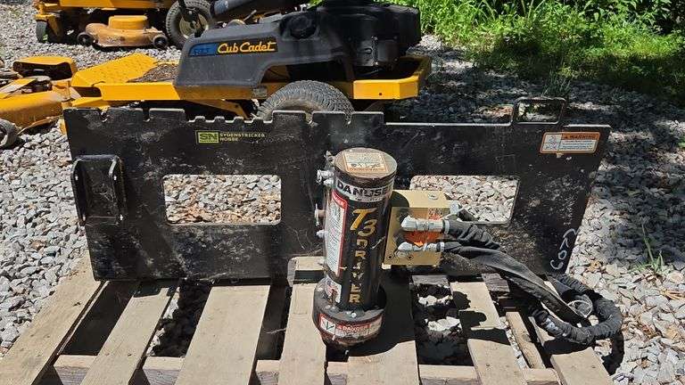 Danuser T3 Driver Skid Steer Post Pounder