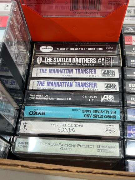 Huge Music Cassette Tapes Collection - The Beatles / John Lennon / Ronnie Milsap / Elton John