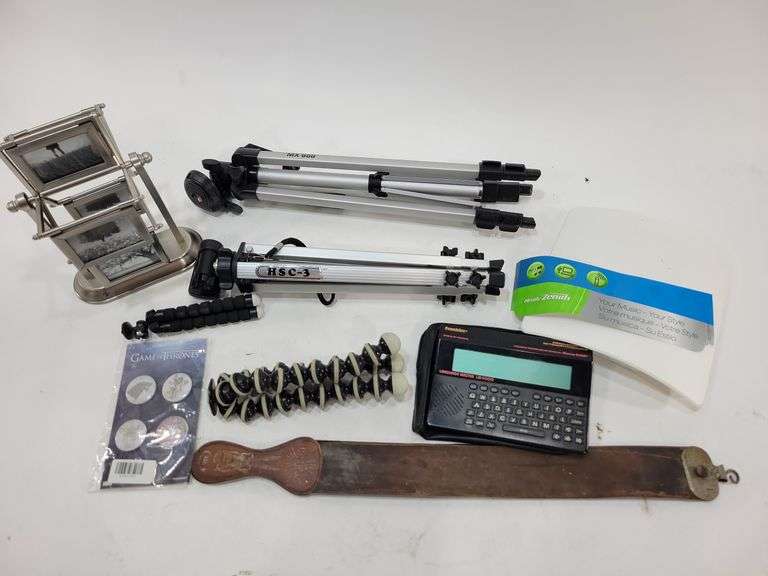 Tripod Stands, Rotating Picture Frame Display, Game of Thrones Pins, & More