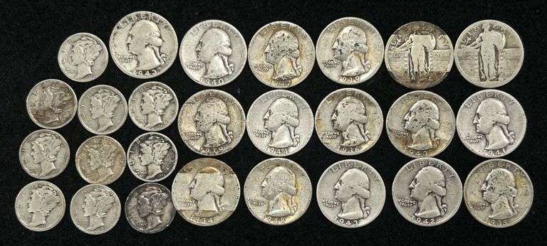 $5 Face Value of 90%  Silver U.S. Coins