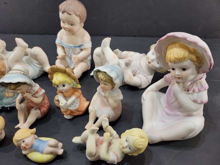 VTG Porcelain Baby Figurines & More
