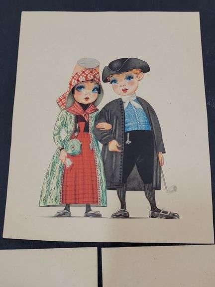 (5) VTG 1960's Ship Menus "S.S. Rotterdam"