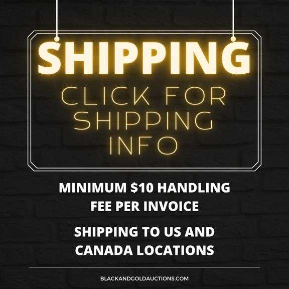 WE WILL GLADLY SHIP YOUR WINNING BIDS!