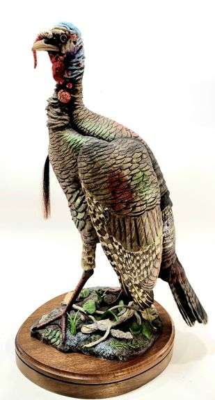 Limited Edition Edward Marshall Boehm Wild Turkey No 25 Sculpture
