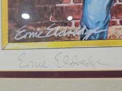 Framed & Signed "Bama Scores" By Ernie Eldredge Pront 511/700