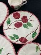 Blue Ridge Pottery HandPainted Crab Apple Dishes