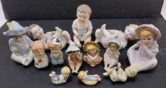 VTG Porcelain Baby Figurines & More