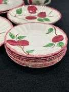 Blue Ridge Pottery HandPainted Crab Apple Dishes