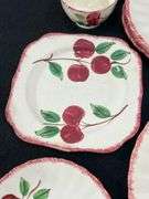 Blue Ridge Pottery HandPainted Crab Apple Dishes