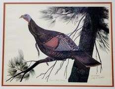 John A. Ruthven "Eastern Wild Turkey" Signed, Numbered, Limited Edition Print