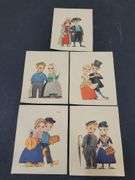 (5) VTG 1960's Ship Menus "S.S. Rotterdam"