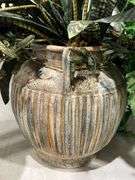 (4) Faux Potted Plants