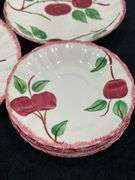 Blue Ridge Pottery HandPainted Crab Apple Dishes
