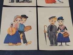 (5) VTG 1960's Ship Menus "S.S. Rotterdam"