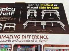Spicy Shelf Stackable Cabinet Organizer