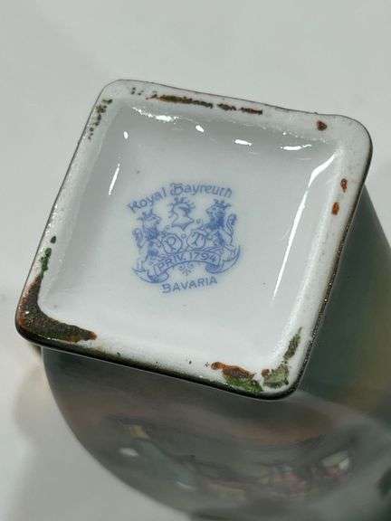 Vintage Royal Bayreuth Bavaria 4.5” Porcelain Pitcher