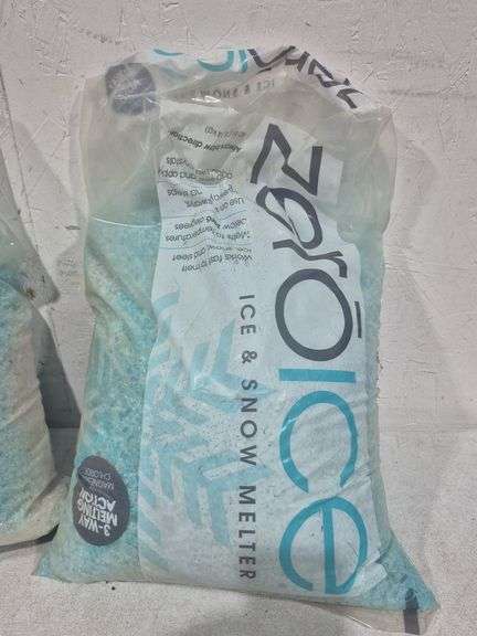 (3) 40 Lbs. Bags Of Zero-Ice Ice Melt