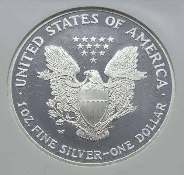 2006 W Proof American Silver Eagle, NGC PF 69 ULTRA CAMEO