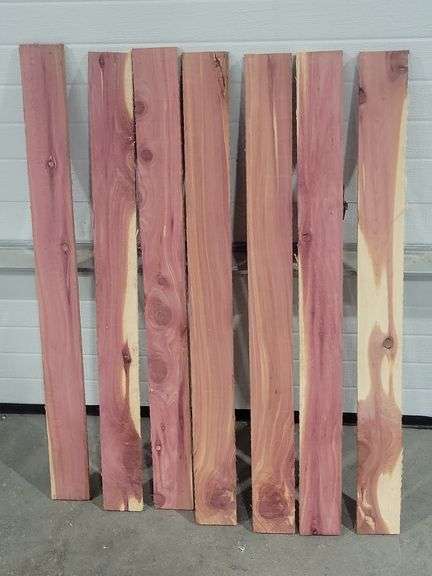 (7) Cedar Boards