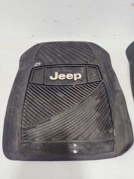 (2) JEEP Rubber Floor Mats