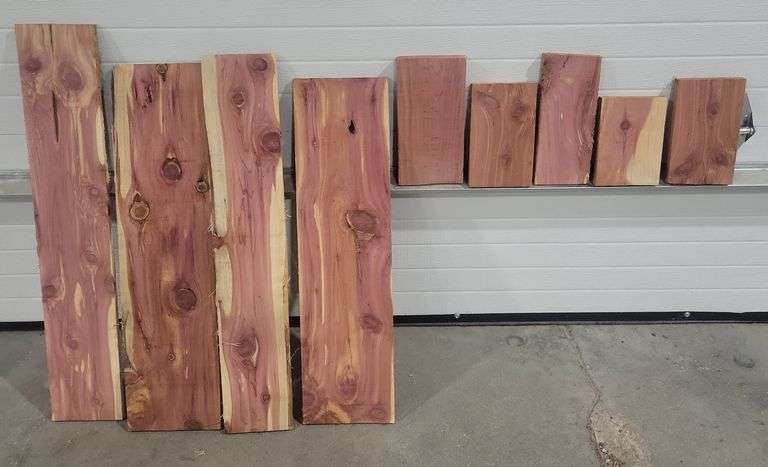 (9) Cedar Boards
