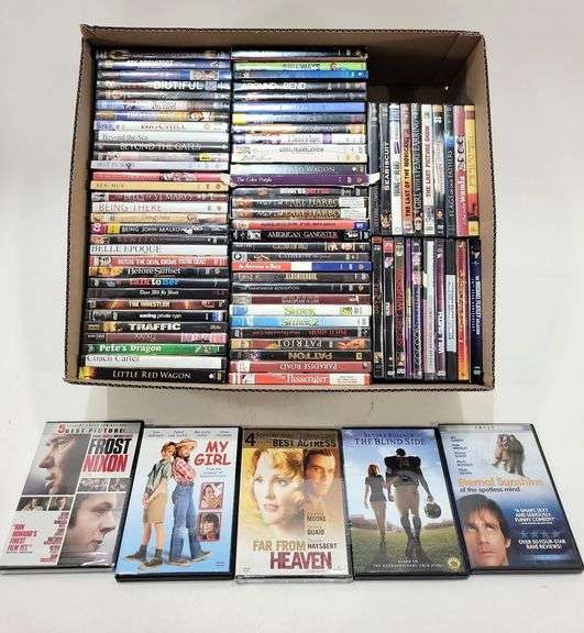 Collection of DVD Movies: Classics, Cartoons, Action & More - Black And ...