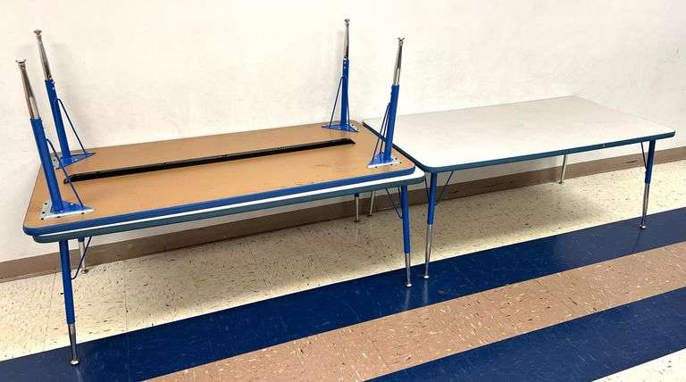 (3) Heavy Duty 60” School Desks