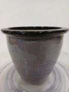 Ceramic Planter Pot & Spinning Plastic Pedestal