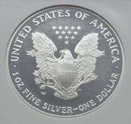 2006 W Proof American Silver Eagle, NGC PF 69 ULTRA CAMEO