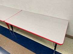 (2) Heavy Duty 60” School Tables