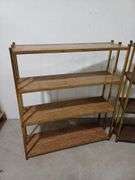 (2) Metal Bookshelves