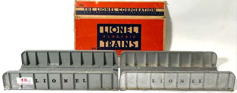 (2) Vintage Lionel 314 Girder Bridges