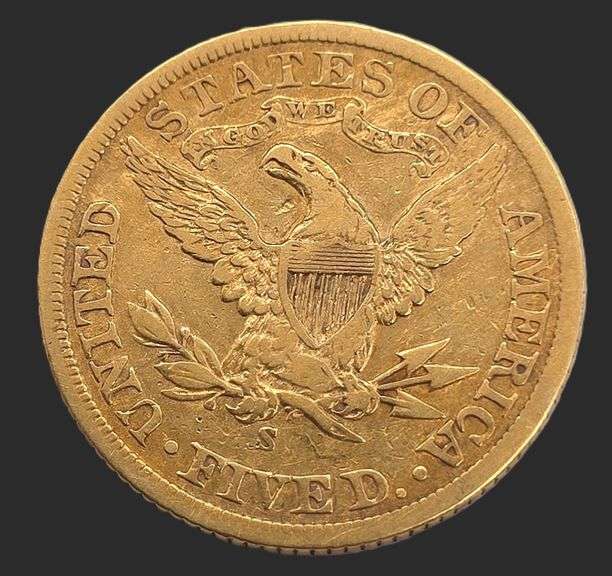 1902-S Gold $5 Liberty Head Half Eagle, Fine