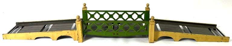 Lionel 106 Bridge with (2) 105 Approach/Ramps, O Gauge