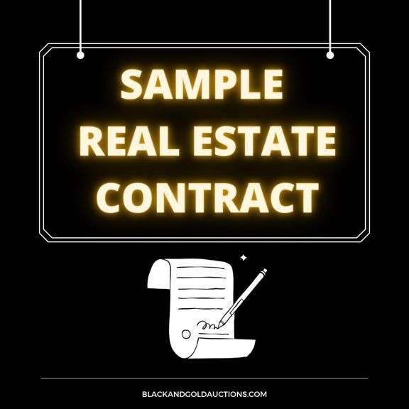 Sample Real Estate Contract