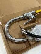 New STERLING KHOLER Traverse Bar Faucet 34463 Black And Gold Auctions