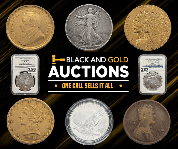 Gold, Silver, Currency & More Coin Auction