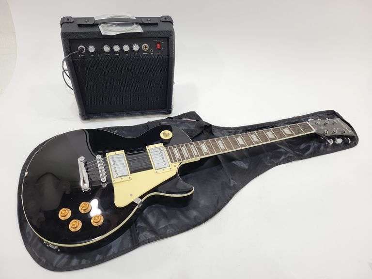 Uzochi LP Beginner's Electric Guitar & Amp